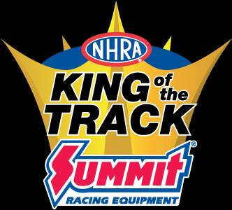 Also at this event, the 2018 Track Champions in Super Pro, Pro, Sportsman, and Motorcycle will face off for the NHRA/Summit Racing King of the Track Wally.