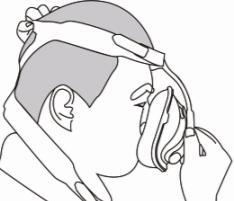 Refer to Adjusting the Forehead Pad section to adjust the forehead pad.