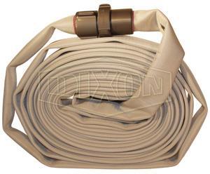 General Service Water and Air Hose Mill Discharge hose Available in single and double jackets. Polyester tube is black natural rubber.