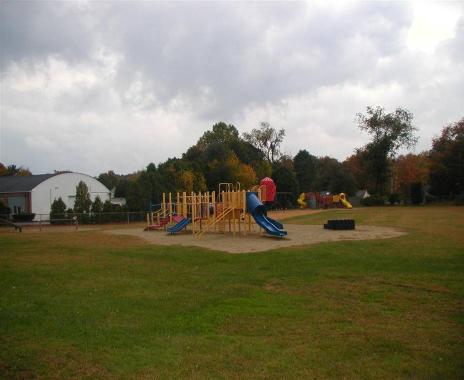 There are no provisions for handicapped access to the play areas L24 There are several pieces of playground equipment
