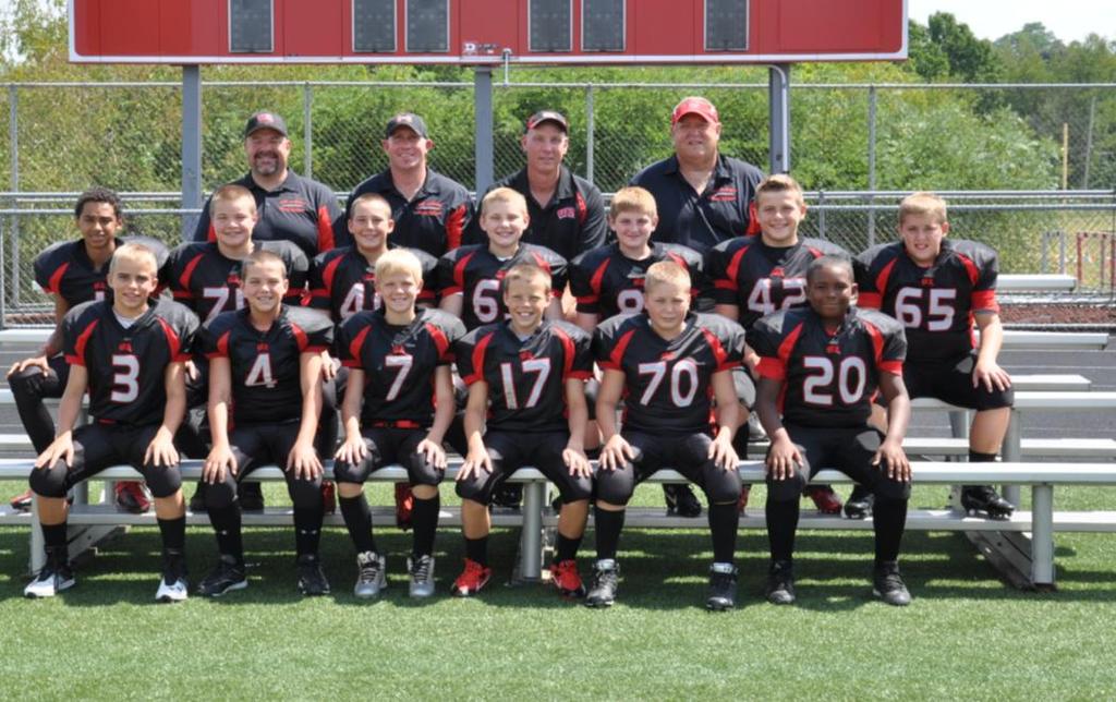 West Allegheny Youth Football and Cheer Page 2 of 6 Spot light is on 12U Football & Cheer Back Row: Coaches: Bill Rossi, Brian Killen, Tim Downing, John Wojtowicz Second Row: Elijah Colliers-1, Logan