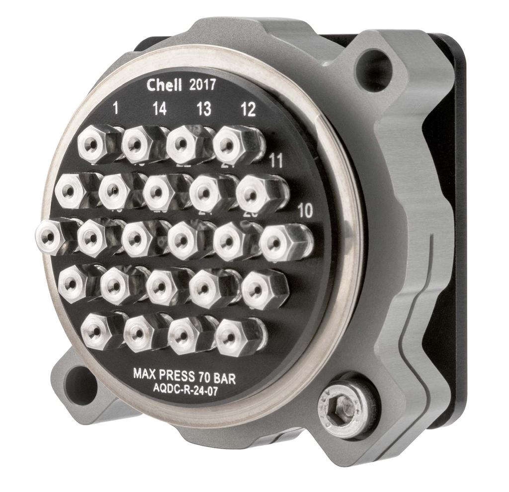 AQDC Aluminium Quick Disconnects Instruments Light-weight, quick and reliable method a making a number of pneumatic connections. 8, 16, 24 and 32 port stainless steel quick disconnects.