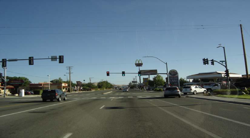 lanes at these intersections (based on field observations and left turn demand calculations).