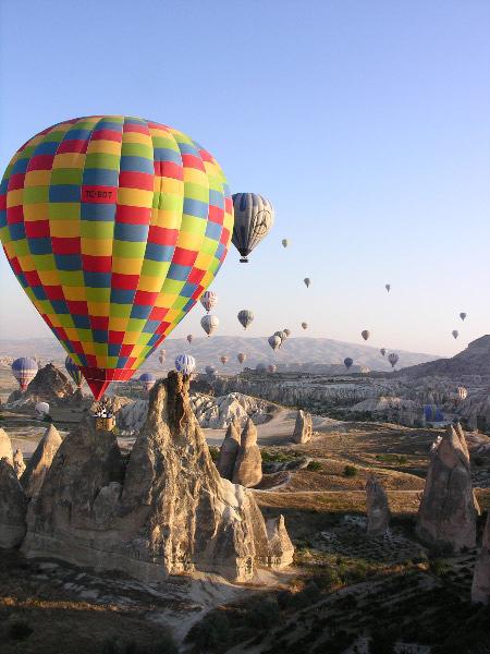February 2012 SBYC Rudderpost Newsletter, P 7 Balloons at Cappadocia,