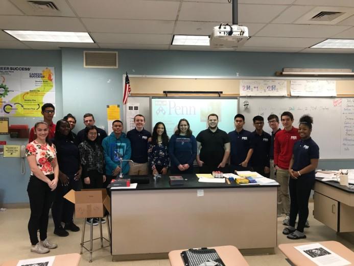 Pennsauken High School News IVY LEAGUE ENGINEERING VISIT Nik Alvelo, Pennsauken Class of 2015, visited the Science of Engineering class on Monday March 5.