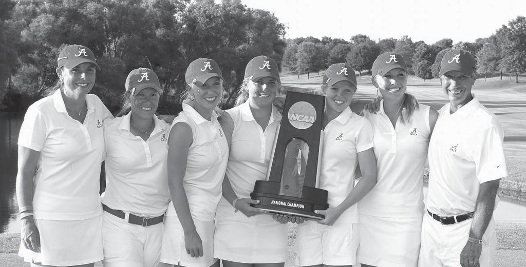 ALABAMA AT THE NCAA TOURNAMENT 13 Head Coach Mic Potter led the Crimson Tide to the program s first NCAA Championship in 2012.