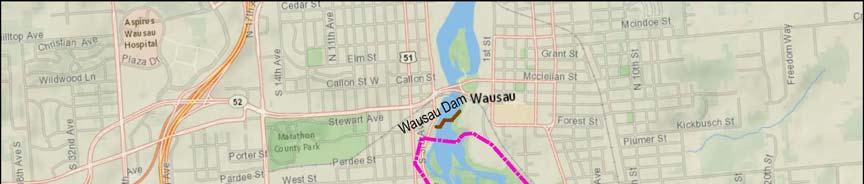 1.2 Project Location and Study Area Lake Wausau 2D