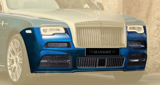 MANSORY BODY OPTIONS FOR YOUR ROLLS-ROYCE DAWN Front bumper - LED + FOG light with daytime running lights and fog lights front lip, air