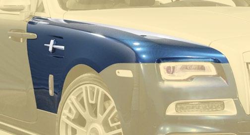 THE OPTIONS FOR YOUR ROLLS-ROYCE DAWN Side skirts with lip RRD 595 002 Front fenders