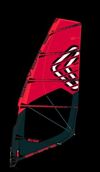 CONTROL ORIENTED WAVE BLADE_ The 019 Blade is a 5 batten wave sail with the perfect blend of power and control.