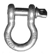 WIRE ROPE HARDWARE VGD SILVER Pin SCREW PIN ANCHOR SHACKLES Meet the performance requirements of U.S. Fed. Spec.
