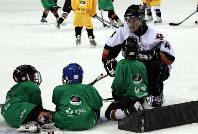 Hitmen Community Initiatives > The Calgary Hitmen players take pride in not only their