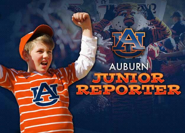 Do YOU want to be the next Junior Reporter for the Auburn University Athletics Department?