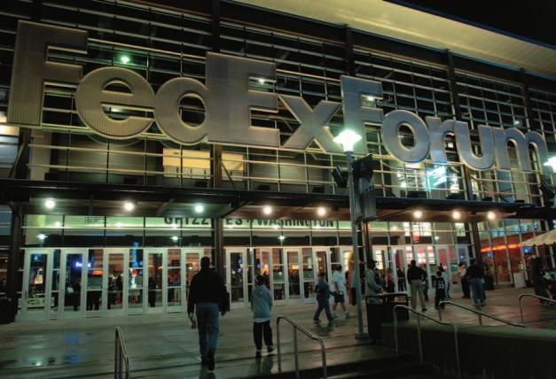 The Grizzlies set a franchise record with 18 sellouts during the 2004-05 season. FedExForum/Media FAQs: 1. Where is the media entrance located?