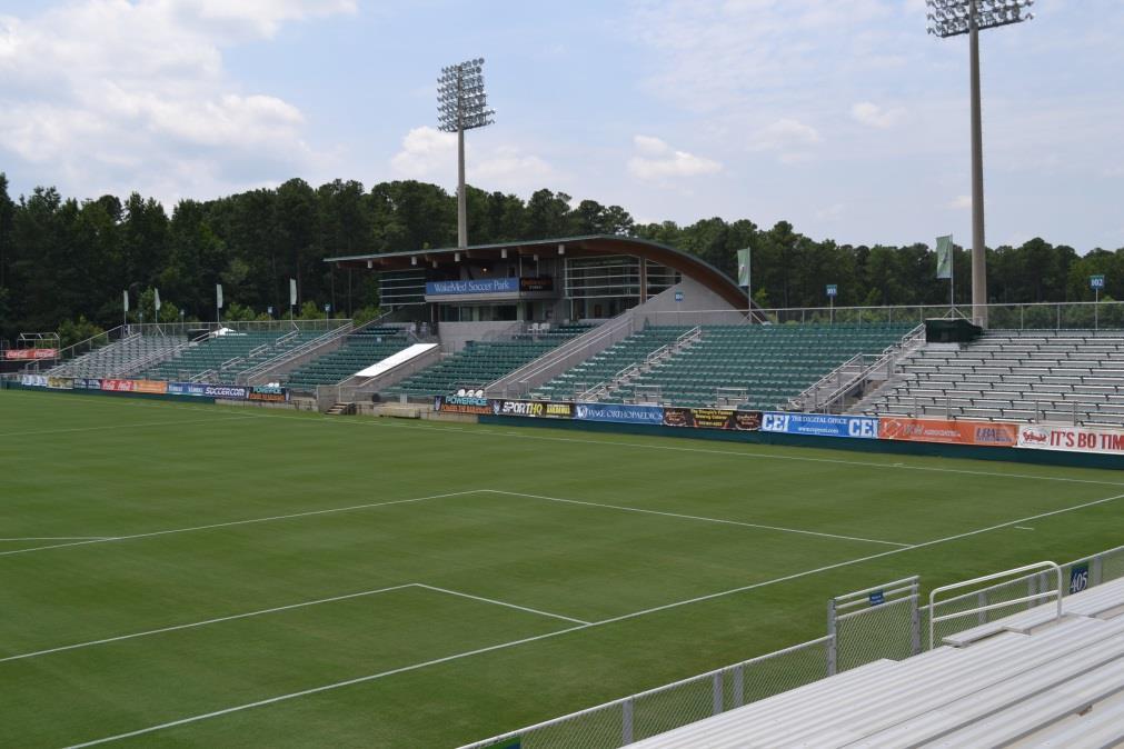 ACADEMY TRAINING AND MATCH FIELDS AT WAKEMED SOCCER PARK All