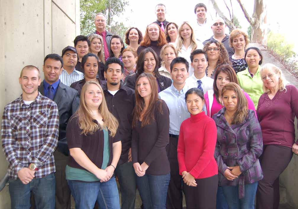 Crafton Hills College Respiratory Therapists, such as this CHC Fall 2010 graduating class, provide temporary relief to