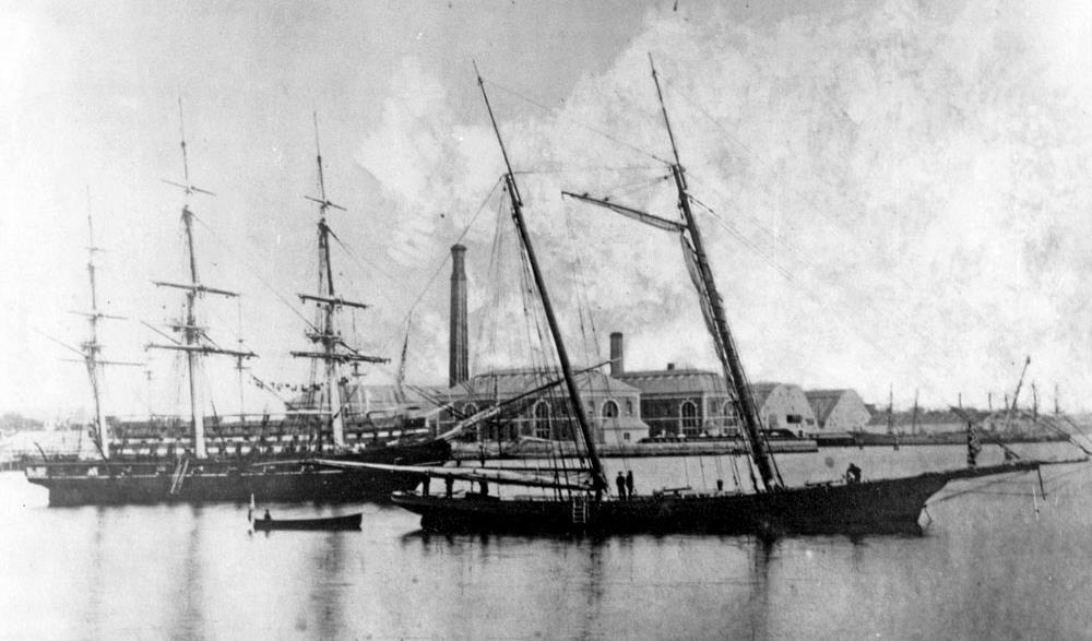 In 1858, she was sold again, this time to a British shipbuilder who rebuilt the CAMILLA. No major changes were made to the yacht, but the large golden eagle that graced her transom was removed.