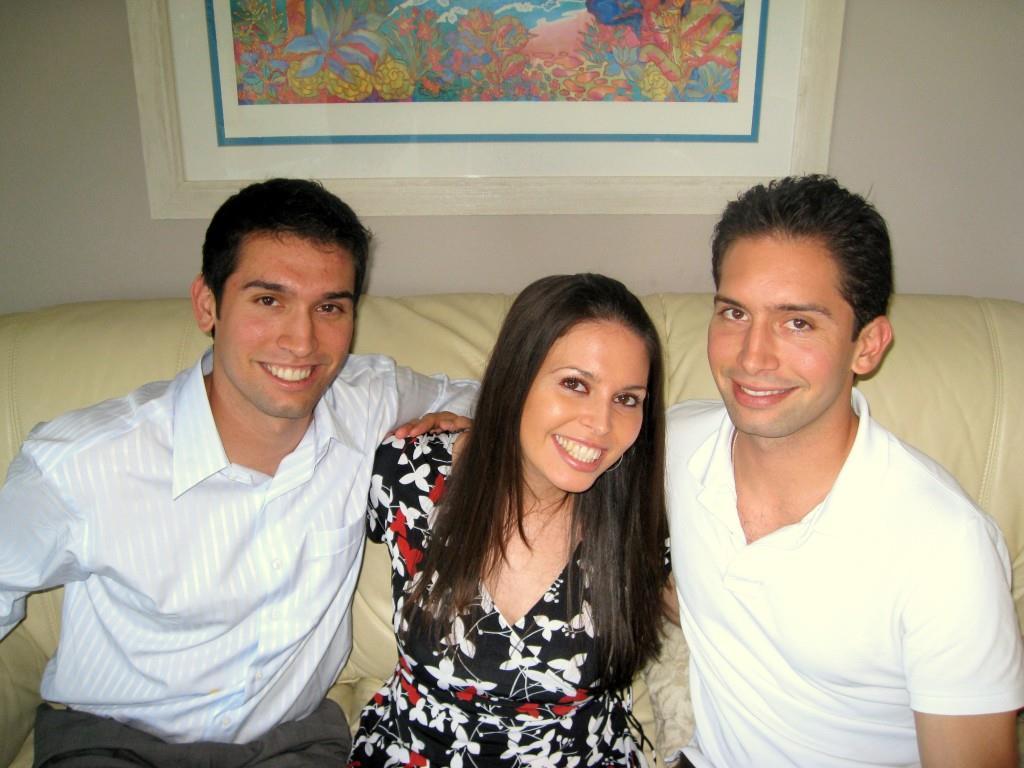 Sila Eric, Olivia and Sean noong 2008!