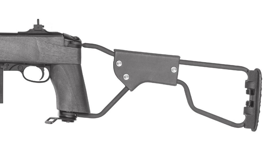 Handguard Receiver Magazine (15 rd) Rear Sight Safety Trigger Folding Stock