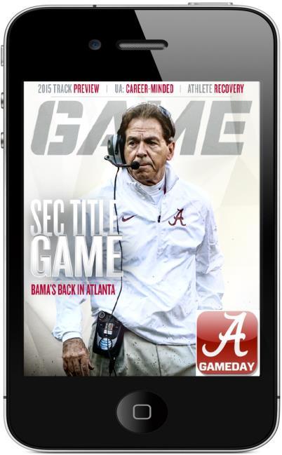 Print Media GAME DAY PROGRAMS PLUS One (1) full-page, color advertisement in the official 2015 Alabama Football game day program (seven issues).