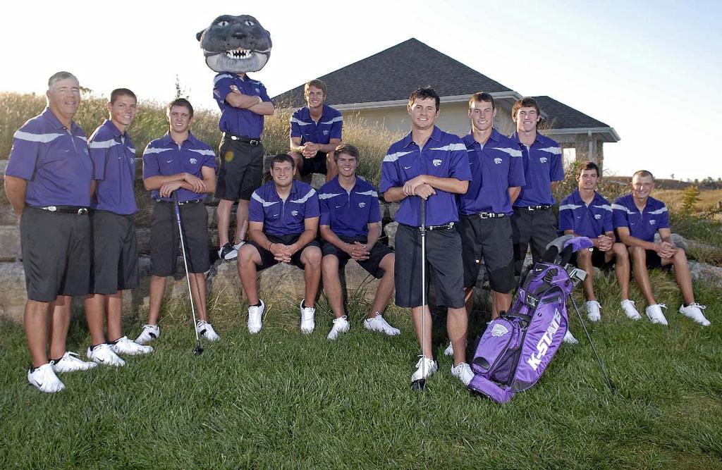 2010-11 WILDCAT GOLF NOTES 2010-2011 K-STATE ROSTER Si ng Le to Right, Top Row: Chase Chamberlin, Thomas Birdsey, David Klaudt, Ben Juffer, Kyle Smell.