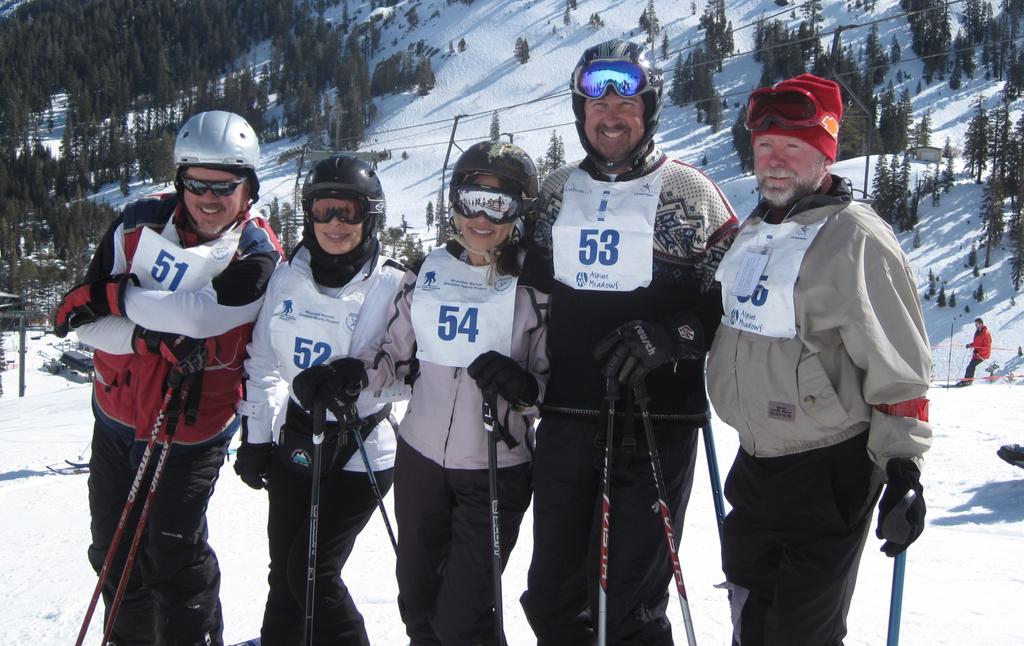This event was hosted by the Wounded Warriors/Veterans Only Division if DSUSA Far West; the donated proceeds will benefit their Learn-to-Ski Program.