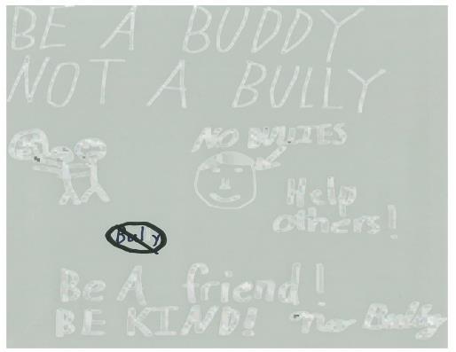 Most recently, our lessons in third grade have been focused on bullying. Students are now able to identify what a bully is and how to respond when being unfairly targeted by a bully.