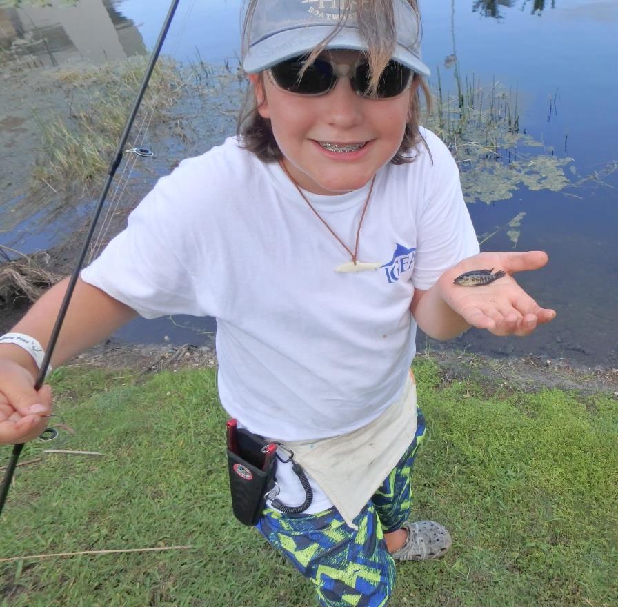 Ryan! The second Diehard Angler chosen for this week was Ryan. Ryan has been with the IGFA since the dawn of time, but he was chosen for this week because the counselors saw a true change in him.