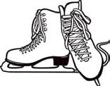 Skates Skates with a single blade (not bob skates or plastic assists on the blade ). Types of skates: figure skates, hockey skates or SofTec skates are good choices.