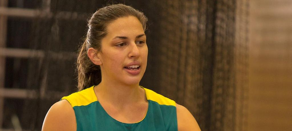 FEATURE ARTICLE MARIANNA TOLO Finishing her rehabilitation for a knee injury suffered during the 2015 WNBA season, Marianna Tolo is taking time out for her Olympic preparation to coach at this year s