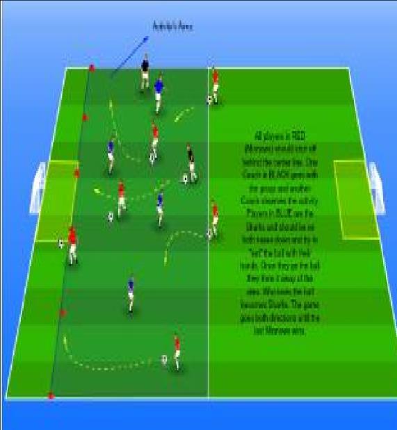 Avoid using goal/end line to avoid players hanging on the crossbar and playing with nets. Play rounds of 30 seconds and see what team can tag the most opponents.