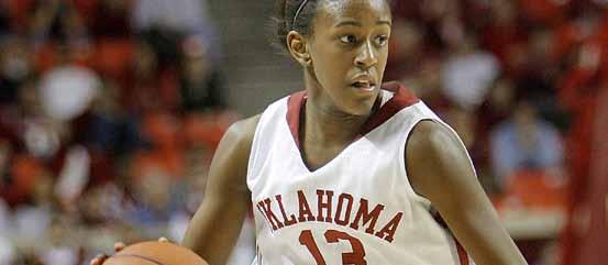 Oklahoma Women s Basketball Game Notes 36 13 Danielle Robinson 5-9 Sophomore Guard San Jose, Calif. Archbishop Mitty High School Career Single-Game Highs Points............................. 23 Field Goals Made.