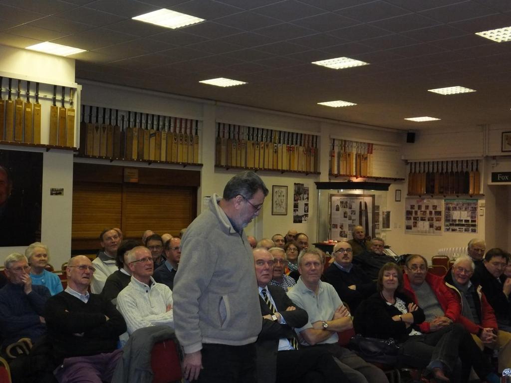 The vote of thanks was given by Alex Potts on behalf of the members. The next LCS meeting is on Thursday 5 th March.