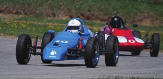 Saturday s last race was the Group E Sprint. Rich Stadther (1963 Elva Courier) started from the pole, but dropped through the field on lap 8 before retiring.