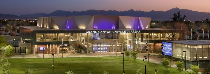 GRAND CANYON UNIVERSITY ARENA / LAST TIME OUT Grand Canyon University Arena has provided the Lopes a definitive home-court advantage since opening its doors before the 2011-12 basketball season.