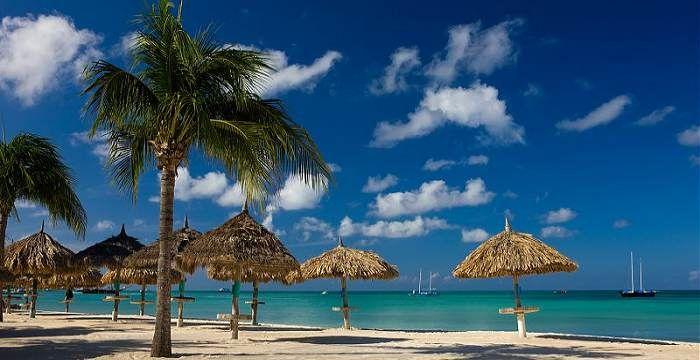 Today, I will talk about my favorite place in the entire world, Aruba. It is an island in the Caribbean Sea sixteen miles away from Venezuela.