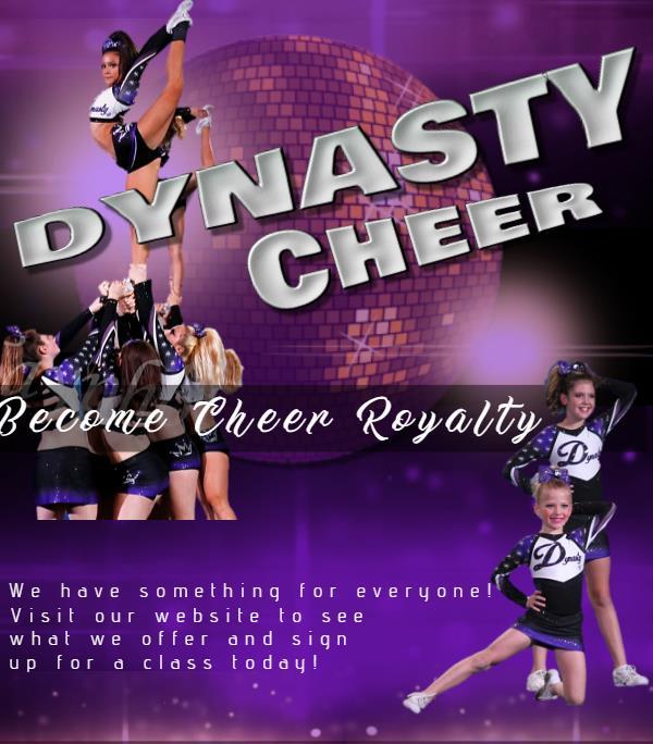 WELCOME TO DYNASTY Every child should have an activity that they truly love and look forward to. This activity should also challenge them to grow their confidence and athletic abilities.
