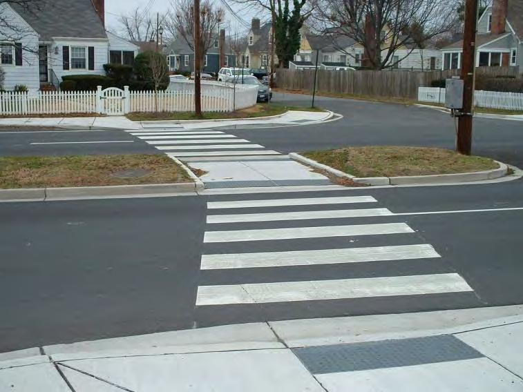 pedestrian safety Increase walking Maintain high-quality pedestrian