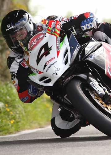 The Scotsman is presently the 12th fastest rider ever to have lapped the Mountain Course at 130.177mph and after a near 125mph lap in his debut year of 2007, has now taken five podiums.