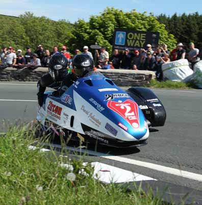 Like the Birchall brothers, Tim secured his first TT victory last year, winning Sidecar Race 1 with Dan Sayle in the chair.