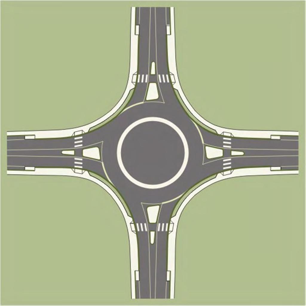 Essentially, roundabouts have Right-In and