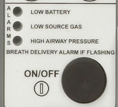 Safety Alarms Alarm Details Low Battery Alarm (visual only): Activates when there are less than 2 hours of battery life remaining under continuous use.