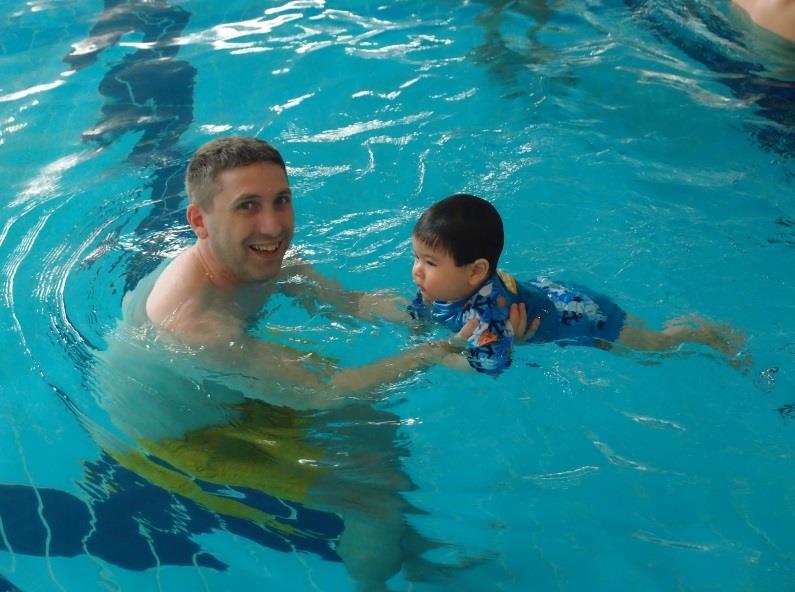 Infant Aquatic Programme Parent assistance in the water is required for ALL Infant Aquatic Swimming classes Parent and Infants (4 months - 2 years) Parent and infant classes can be started once your