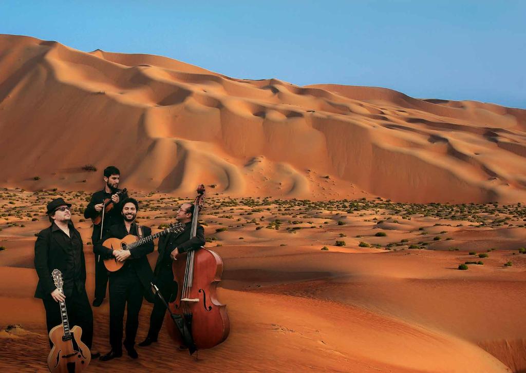 JAZZ IN THE DUNES OF THE EMPTY QUARTER. SWING DELUXE Swing between Christmas and New Year s Eve. Discover nights of infectious big band swing jazz.