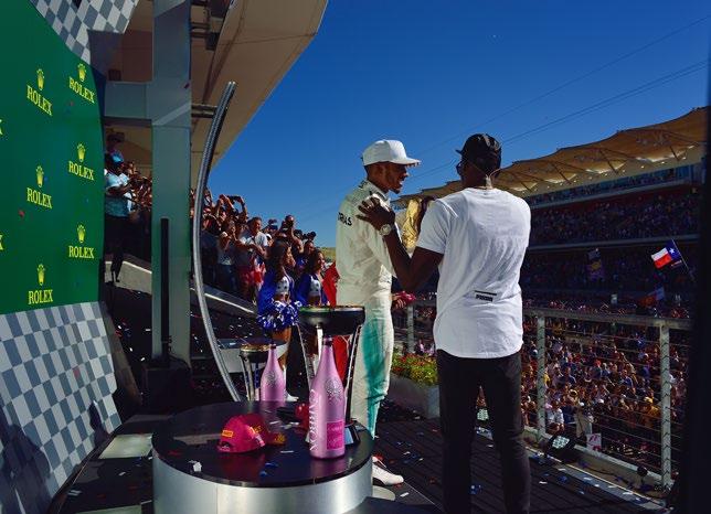PODIUM CEREMONY ACCESS Included in Legend Packages