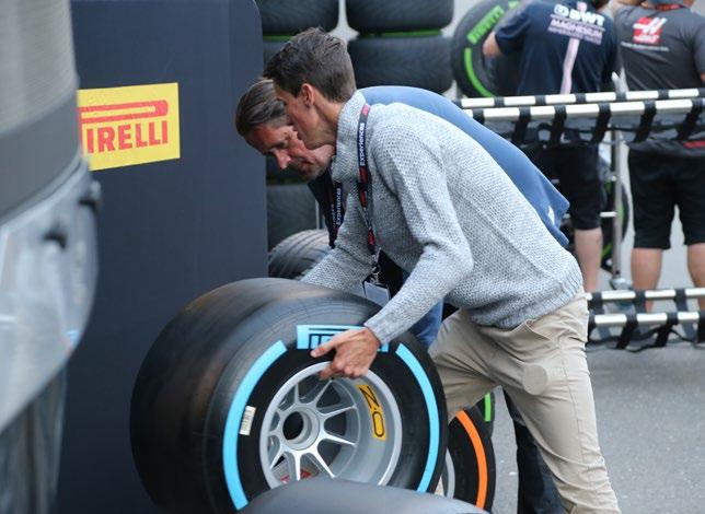 POSSIBLE TOUR STOPS PIRELLI TYRE CENTER The Pirelli team will guide you through the fascinating technology
