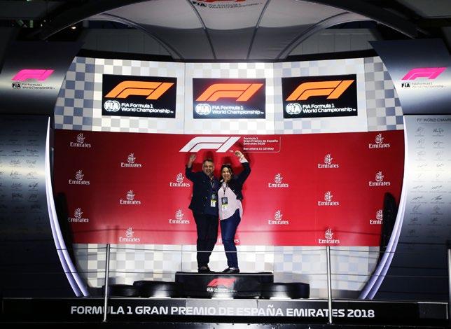 PODIUM PHOTO OPPORTUNITY Included in Hero & Trophy