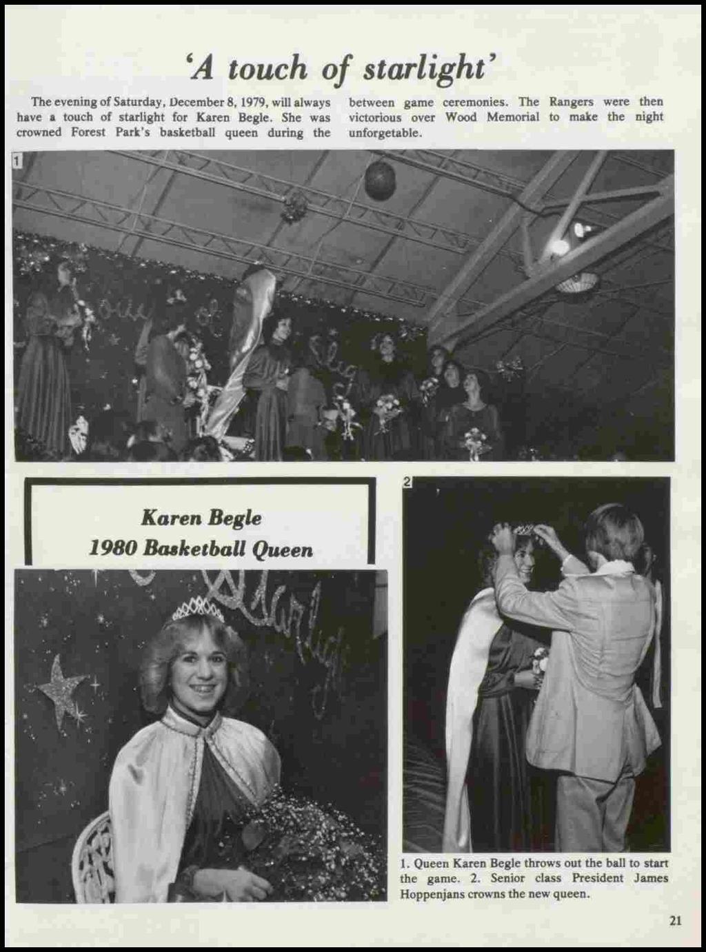 The evening of Saturday, December 8, 1979, will always have a touch of starlight for Karen Begle.