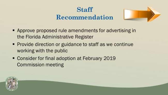 If approved as final rules in February