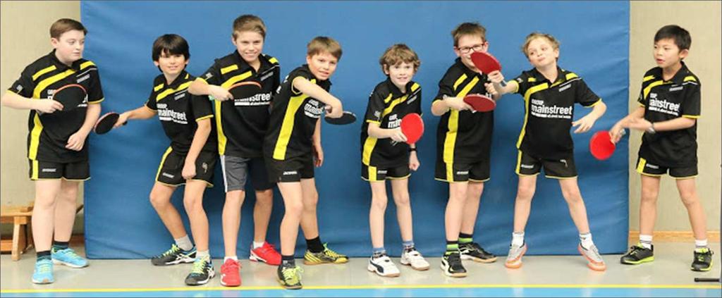 Sports activities A broad range of club activities is important For years, we have been taking part in various championships with a broad base of teams.